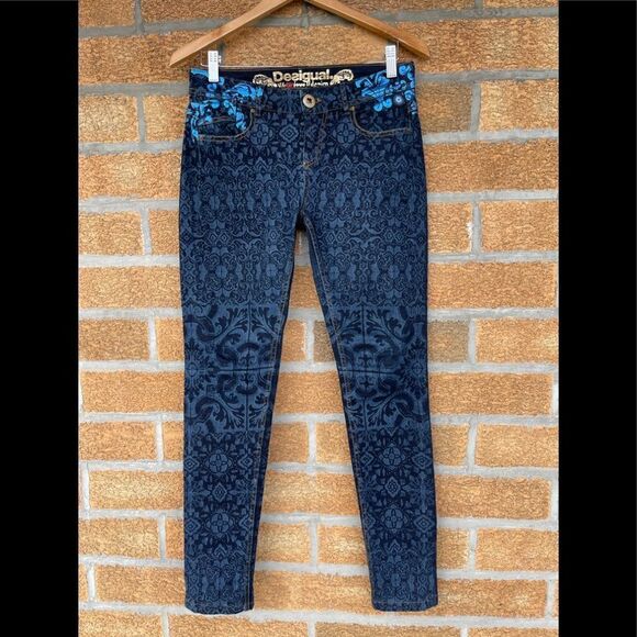 Desigual velvet jeans 25 - Picture 1 of 12